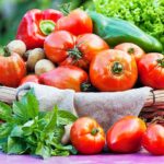 vegetables in a basket