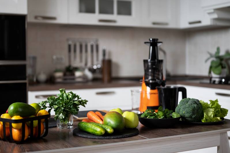 vegetables on the table