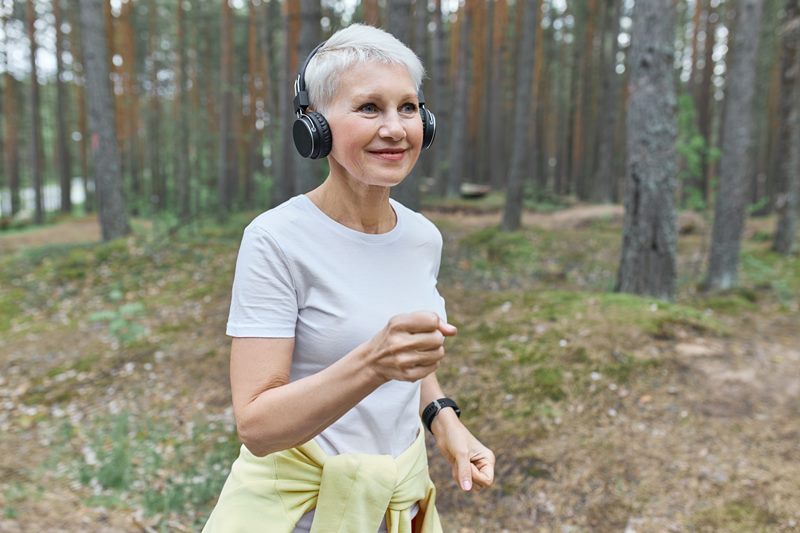 female runner