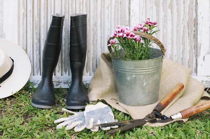 garden tools decoration