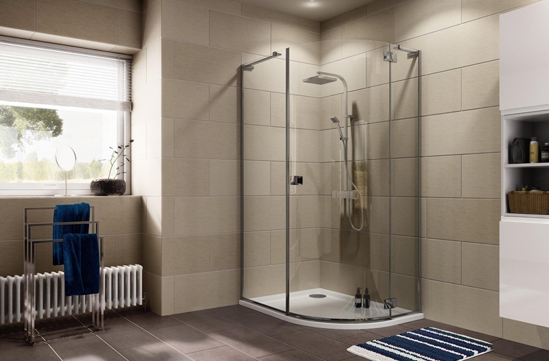 modern bathroom shower cabin