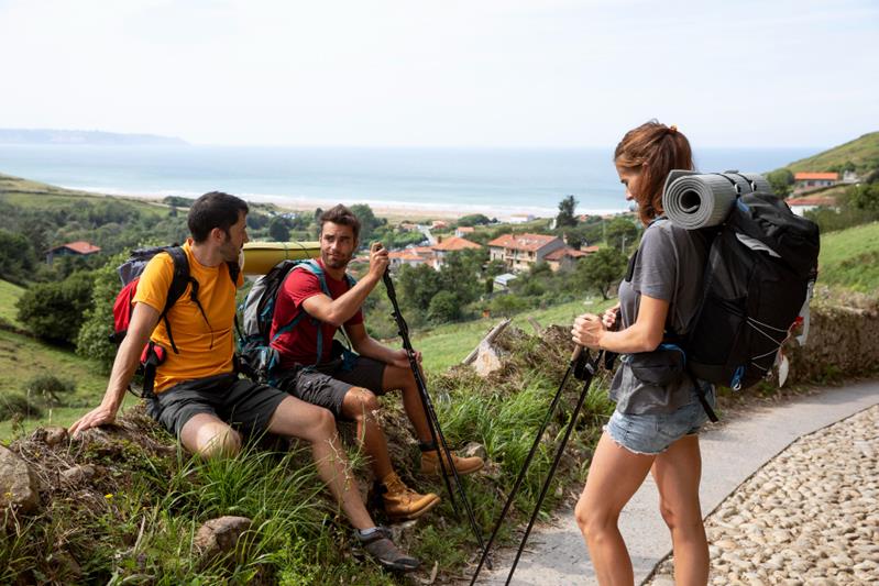 people traveling together