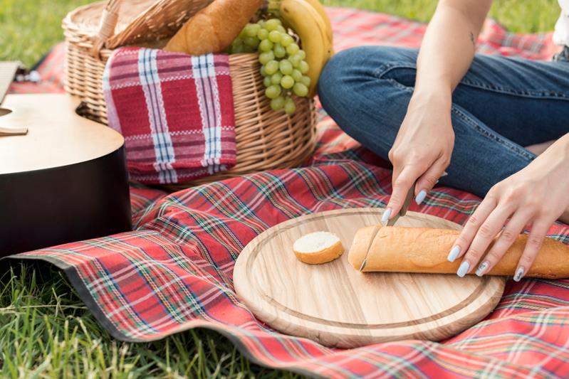 food on a picnic