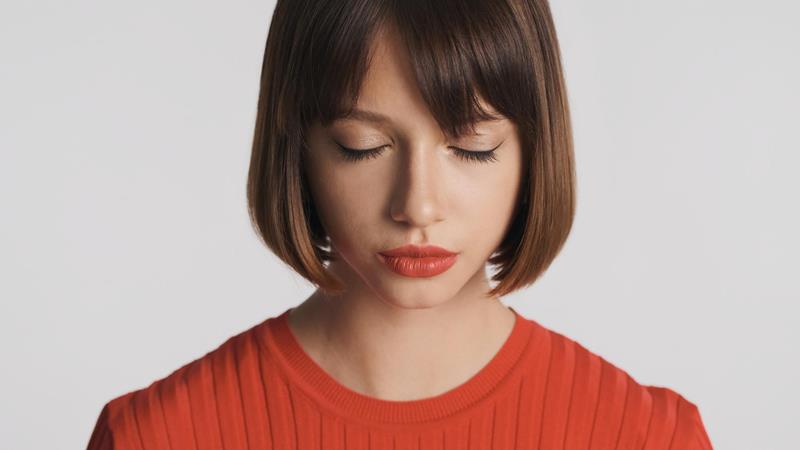 woman with bob haircut