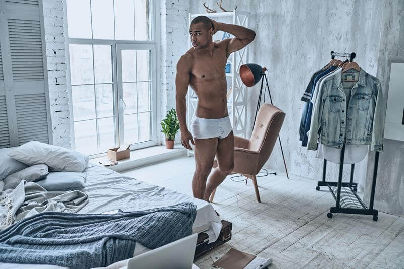 Different types of the organic cotton underwear